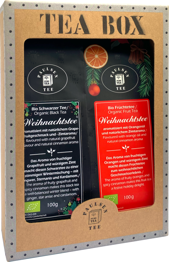 Seitenansicht Geschenkverpackung